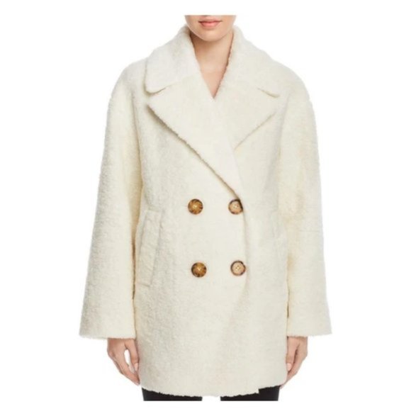♠️Kate Spade Teddy Coat French Cream